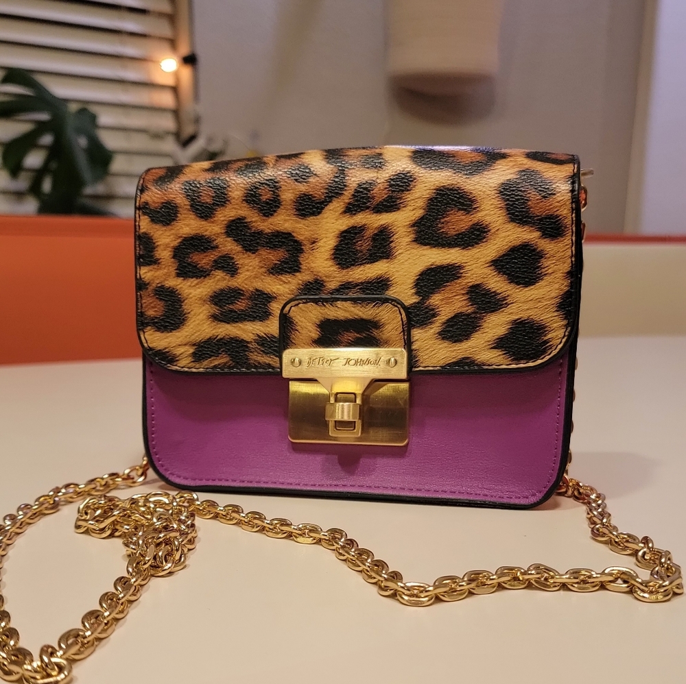 Betsy Johnson Mini Flap Crossbody